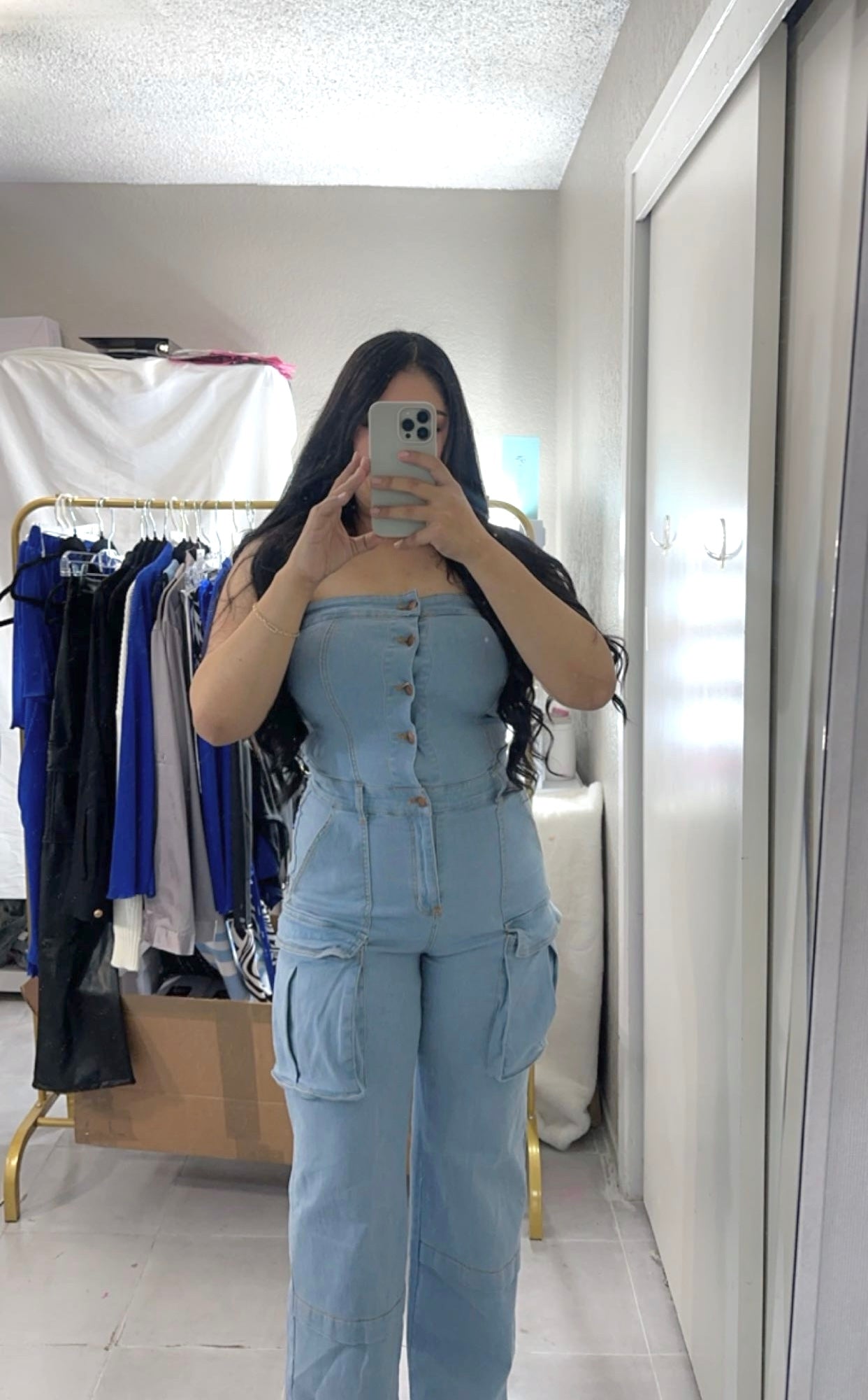 Jae Jumpsuit (LIGHT DENIM)